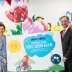 Centrs "Poga" saņem vērienīgu ziedojumu 100 000 eiro no "Maxima Latvija"